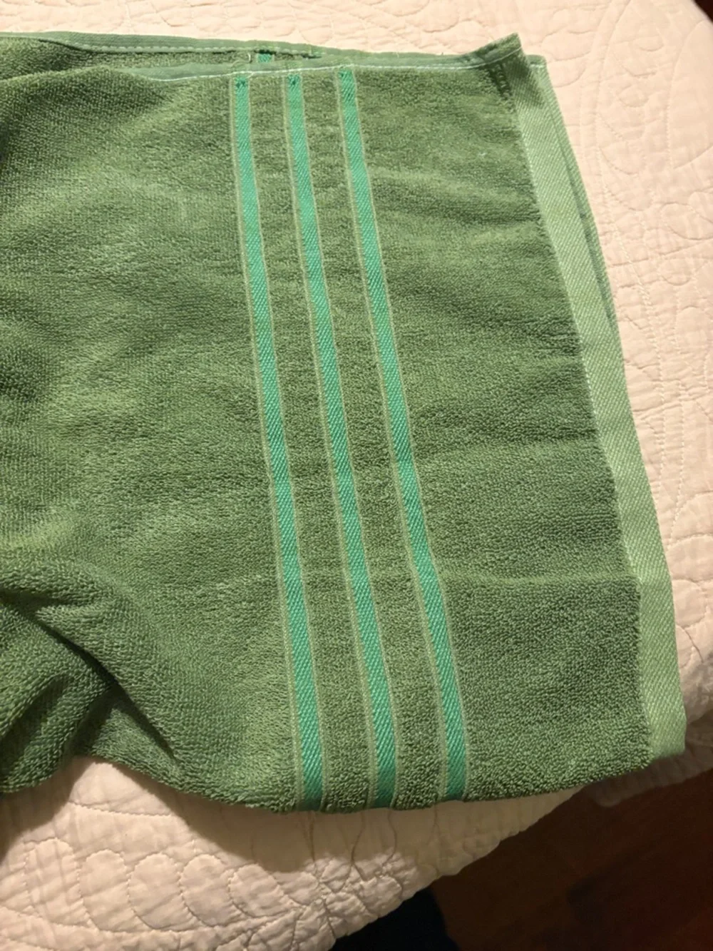 Green Bath Sheet - Plush Cotton Terry